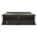Gezinstent Bruin grijs 600 x 400 x 268 cm Polyester en staal