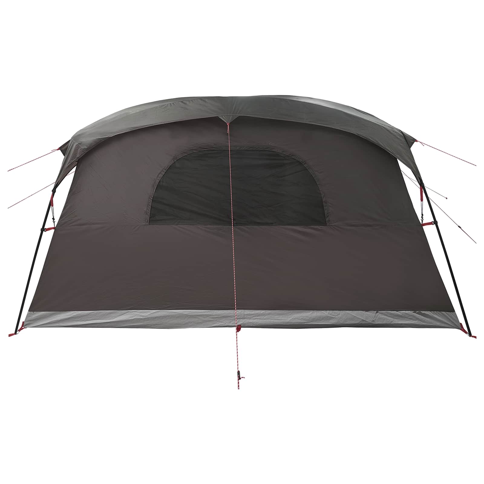 Tunneltent 10-persoons Bruin Grijs Polyester en staal