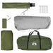 Directe Tent Olijfgroen 305 x 215 x 140 cm Polyester en staal