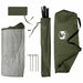 Opbergtent Olijfgroen 120 x 50 x 70 cm Polyester en staal