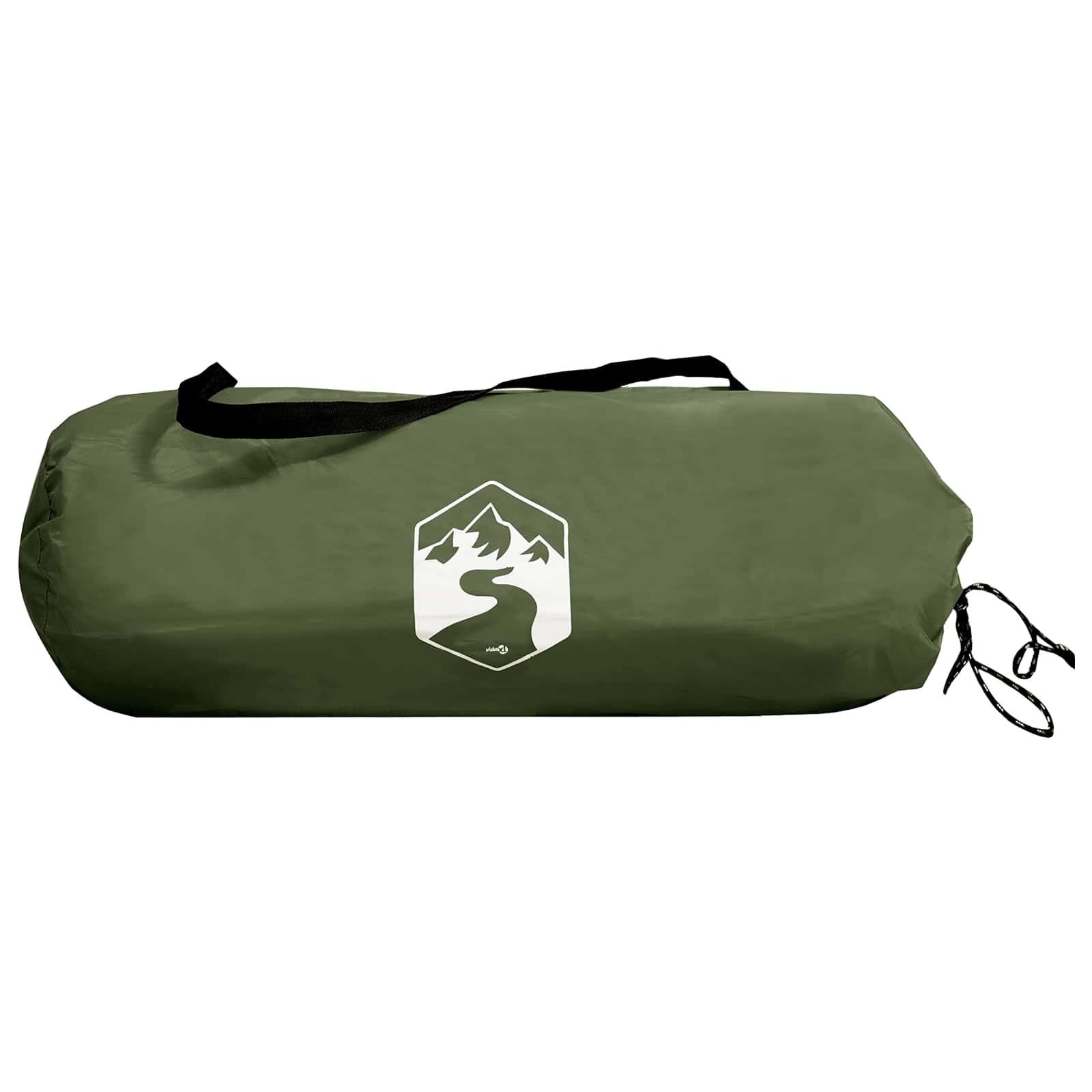 Tunneltent Olijfgroen 410 x 175 x 105 cm Polyester en staal