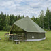 Tipi Tent Olijfgroen 300 x 300 x 200 cm Polyester en staal