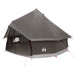 Tipi Tent Bruin Grijs 300 x 300 x 200 cm Polyester en staal