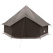 Tipi Tent Bruin Grijs 300 x 300 x 200 cm Polyester en staal