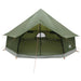 Tipi Tent Olijfgroen 400 x 400 x 250 cm Polyester en staal
