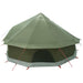 Tipi Tent Olijfgroen 400 x 400 x 250 cm Polyester en staal