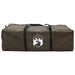 Tipi Tent Bruin Grijs 400 x 400 x 250 cm Polyester en staal