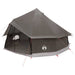 Tipi Tent Bruin Grijs 400 x 400 x 250 cm Polyester en staal