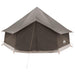 Tipi Tent Bruin Grijs 400 x 400 x 250 cm Polyester en staal