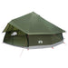 Tipi Tent Olijfgroen 600 x 600 x 350 cm Polyester en staal