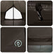 Tipi Tent Bruin Grijs 600 x 600 x 350 cm Polyester en staal