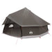 Tipi Tent Bruin Grijs 600 x 600 x 350 cm Polyester en staal