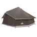 Tipi Tent Bruin Grijs 600 x 600 x 350 cm Polyester en staal