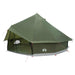 Tipi Tent 10-persoons Olijfgroen Polyester en staal