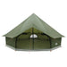 Tipi Tent 10-persoons Olijfgroen Polyester en staal