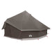 Tipi Tent 10-persoons Bruin Grijs Polyester en staal