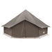 Tipi Tent 10-persoons Bruin Grijs Polyester en staal