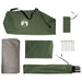 Tunneltent Olijf Groen 215 x 100 x 90 cm Polyester en staal