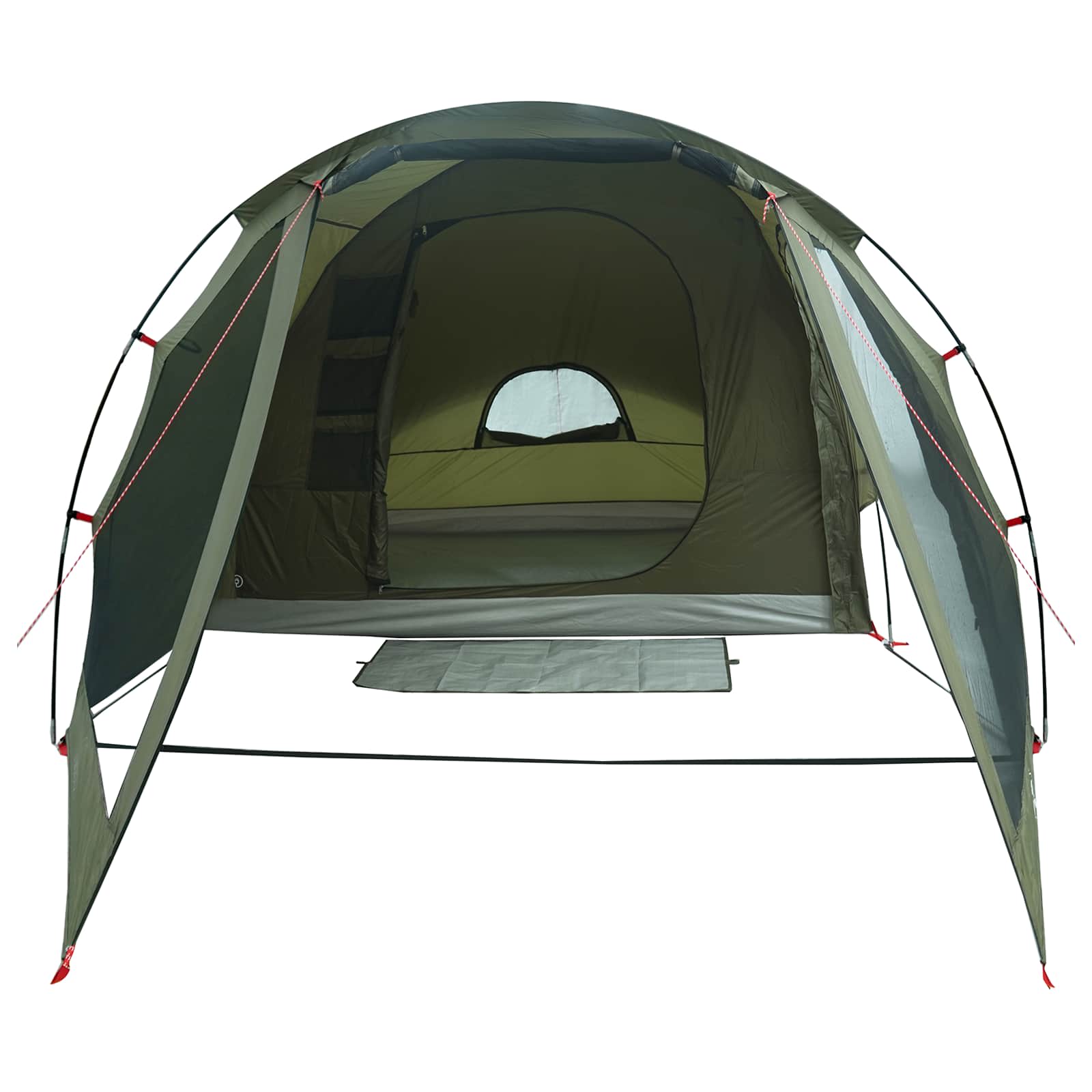 Huisje Tent Olijfgroen 488 x 244 x 183 cm Polyester en staal