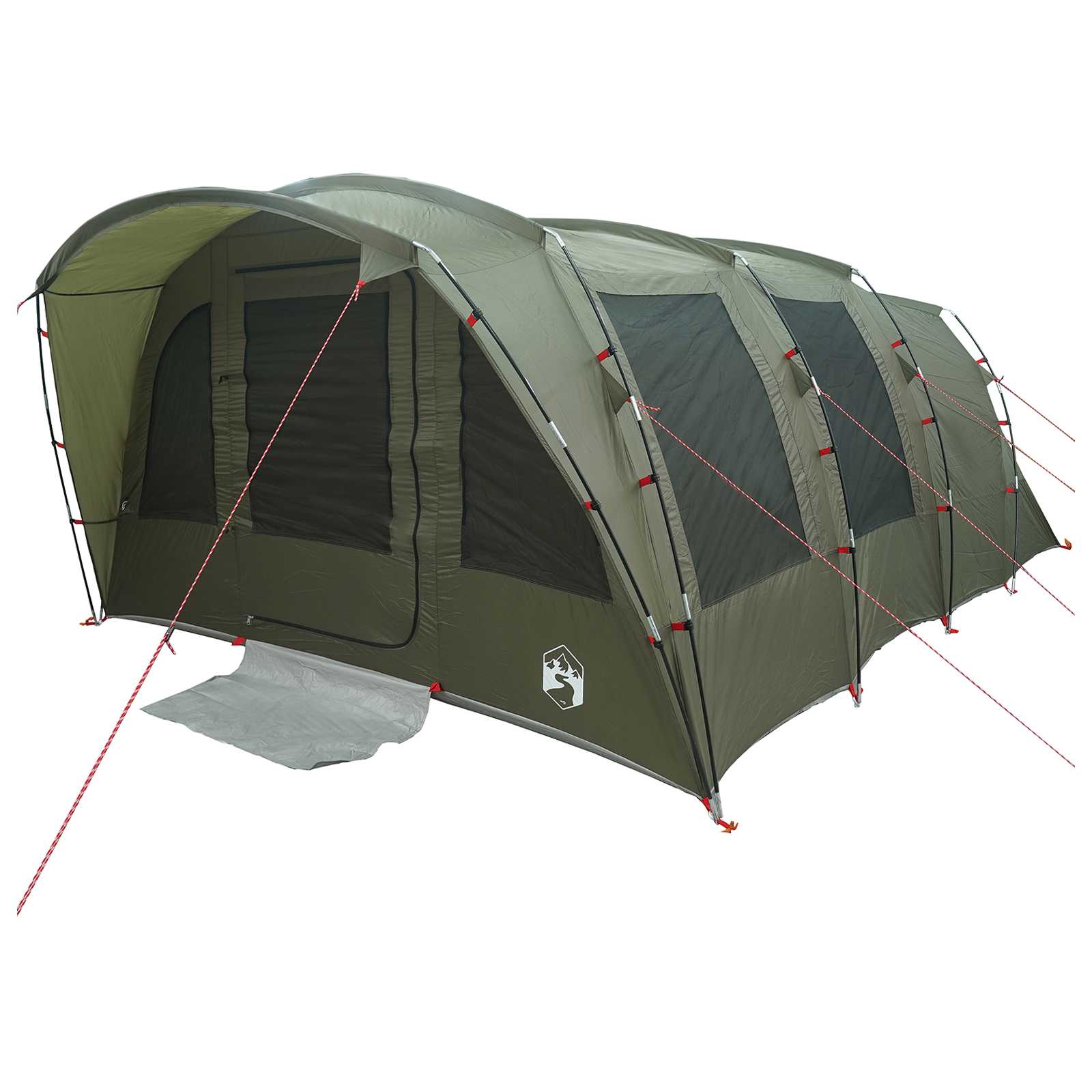 Tunneltent Olijfgroen 427 x 315 x 178 cm Polyester en staal