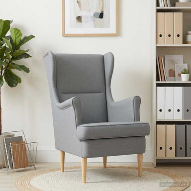 Fauteuil Lichtgrijs Stof