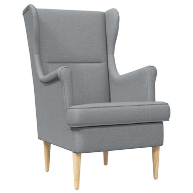 Fauteuil Lichtgrijs Stof