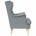 Fauteuil Lichtgrijs Stof