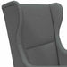 Fauteuil Donkergrijs Stof