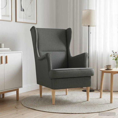 Fauteuil Donkergrijs Stof