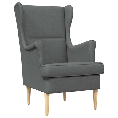 Fauteuil Donkergrijs Stof