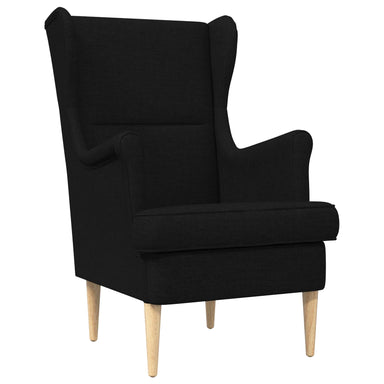 Fauteuil Zwart Stof