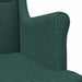 Fauteuil Donkergroen Stof