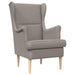 Fauteuil Taupe Stof