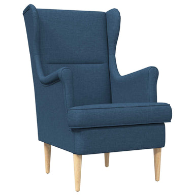Fauteuil Blauw Stof