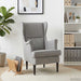 Fauteuil Lichtgrijs Fluweel