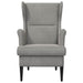 Fauteuil Lichtgrijs Fluweel