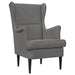 Fauteuil Donkergrijs Fluweel