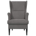Fauteuil Donkergrijs Fluweel