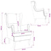 Fauteuil Donkergrijs Fluweel
