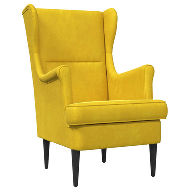 Fauteuil Geel Fluweel