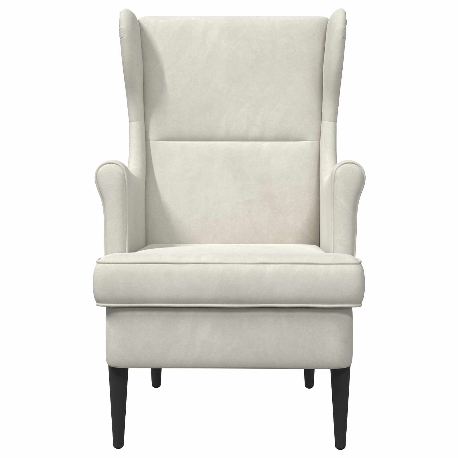 Fauteuil Crèmekleurig Fluweel