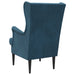 Fauteuil Blauw Fluweel
