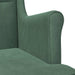 Fauteuil Zeegroen Fluweel