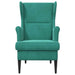 Fauteuil Turquoise Fluweel