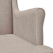 Fauteuil Beige ARES