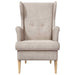Fauteuil Beige ARES