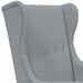 Fauteuil Lichtgrijs Stof