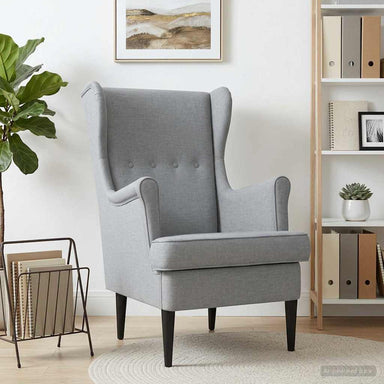 Fauteuil Lichtgrijs Stof