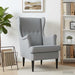 Fauteuil Lichtgrijs Stof