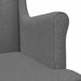 Fauteuil Donkergrijs Stof